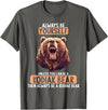 Kodiak Bears Kodiak Bear Lovers Shop Kodiak Bears Kodiak Bear T-Shirt - Asphalt Grey