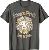Candis Raechelle Designs Lion's Pride Inn and Pub T-Shirt - Asphalt Grey
