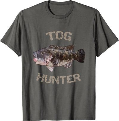 Tog Hunter | Blackfish T-Shirt | Tautog Shirt T-Shirt