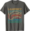 Lamprey and Sea Lamprey Design Sea Lamprey Fish Design for a Lamprey expert T-Shirt - Asphalt Grey