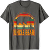 Aneisha Family Bear Matching Tee Uncle Bear Family Bear Matching T-Shirt - Asphalt Grey