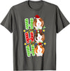 Cute Cavy Guinea Pig Clothes Accessories Piggie Santa Christmas Guinea Pig Lover Owner Stuff Piggy Cavy T-Shirt - Asphalt Grey
