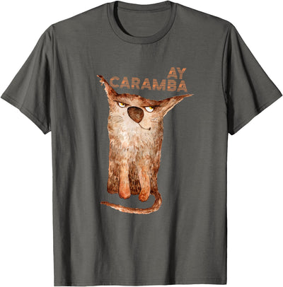 Ay Caramba Mischievous Cat Ay Caramba T-Shirt
