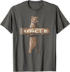 Cartba Uncle Co. Awesome Uncle Funny Saying T-Shirt - Asphalt Grey