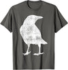 Crow Shirts Crow Raven Bird Lover Gift T-Shirt - Asphalt Grey