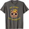 Funny Bear TShirts For All Mo Honey Mo Problems Funny Bear Shirt T-Shirt - Asphalt Grey