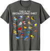 Funny Mens Bird Shirt Gifts For Birding Lovers This is my Birdwatching Shirt For Bird Lover & Birdwatcher T-Shirt - Asphalt Grey