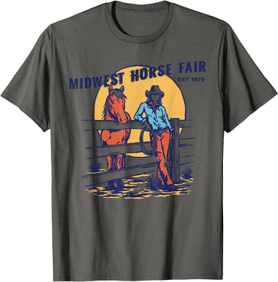 Midwest Horse Fair Cowgirl T-Shirt