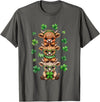St Patricks Day Highland Cow Lucky Irish Shamrock Funny St Patrick's Day Highland Cow Lucky Shamrock Irish T-Shirt - Asphalt