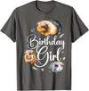 Cute Guinea Pig Lover HD0 Guinea Pig Birthday Girl T-Shirt - Asphalt Grey