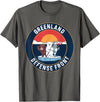 Greenland Defense Front Polar Bear tee Greenland Guard Polar Bear Spear Arctic Emblem T-Shirt - Asphalt Grey