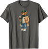 Lucky Teddy Bear St Patricks Day Irish t -shir t Lucky Teddy Bear St Patricks Day Irish T-Shirt - Asphalt Grey