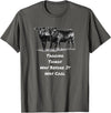 Cow Angus Tagging Things Way Before It Was Cool Black Angus T-Shirt - Asphalt Grey