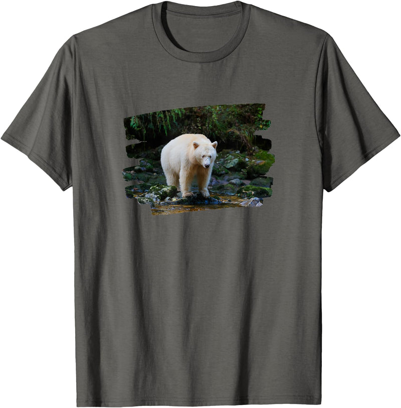 Kermode Bear Merch Kermode Bear T-Shirt - Asphalt Grey
