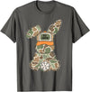 Cute Bunny Egg Hunter Rabbit Camouflage Easter Couples Boys T-Shirt in Asphalt Grey