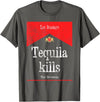Kills The Boredom T-Shirt - Asphalt Grey