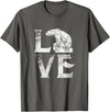 Love Polar Bears - White Bear T shirt, Tee Love Polar Bears T-shirt Cute White Bear Gift Climate Change T-Shirt - Asphalt Grey