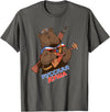 Russian Language Bear Clothing Funny Traditional Russian Bear Russian Soul T-Shirt - Asphalt Grey