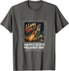 Genesis Design Fun Llama T-Shirt - Asphalt Grey