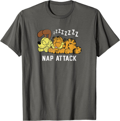 Garfield Odie Garfield Nap Attack Zzzz T-Shirt