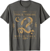 Snakes & Tarot Aesthetic Thick Thighs Witch Vibes Snakes & Tarot Tattoo Aesthetic Thick Thighs Witch Vibes T-Shirt - Asphalt