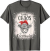 Funny Appreciation Chaos Coordinator for Women Men Funny Heifer Bleached Chaos Coordinator Teachers Boss Women T-Shirt -