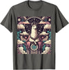 Check out my Llama Shirts Llama tarot card T-Shirt - Asphalt Grey