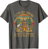 Let's Go Hiking Worst Case Scenario You Get Eaten By A Bear T-Shirt - Asphalt Grey