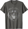 Cute Lion graphic for boys kids men women Lion with Sunglasses Lion Graphic Men Women Kids Boys Girls T-Shirt - Asphalt Grey