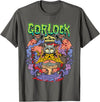 Monsters and Martians Gorlock the Destroyer Viking Warrior Barbarian Funny Meme T-Shirt - Asphalt Grey