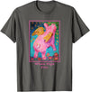 Animal Art T Shirts When Pigs Fly Art T Shirt T-Shirt - Asphalt Grey