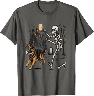 Art Halloween German Shepherd Halloween German Shepherd Men Women Kids Girls Boys T-Shirt