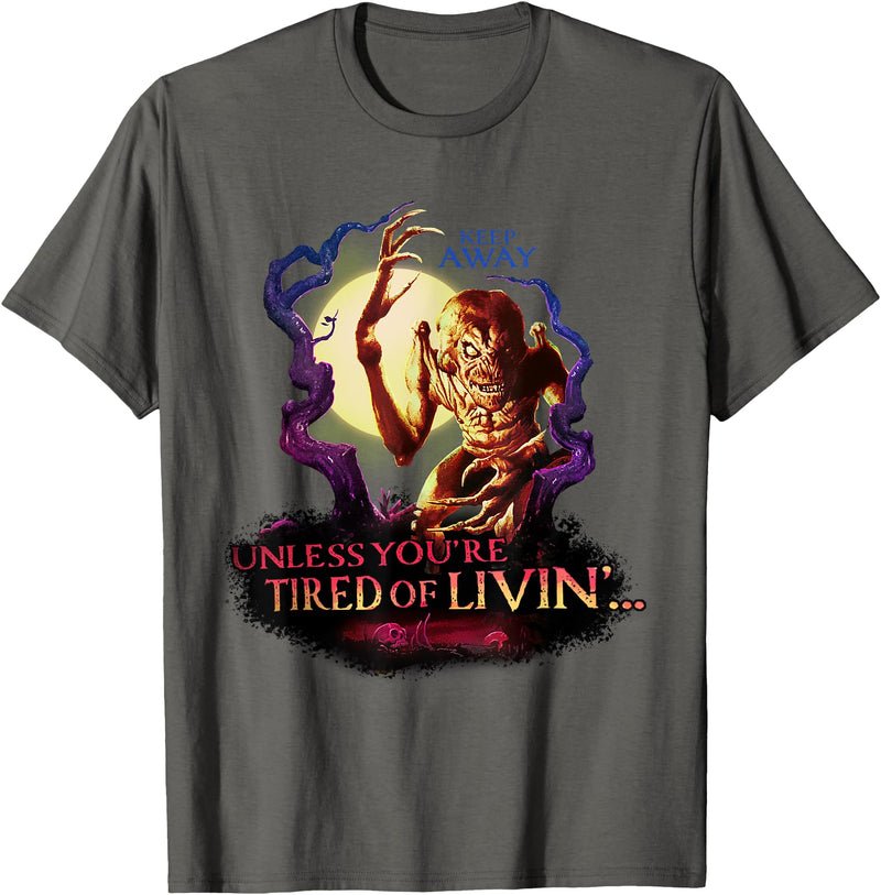 Pumpkinhead Tired of Living Silohuette T-Shirt - Asphalt Grey