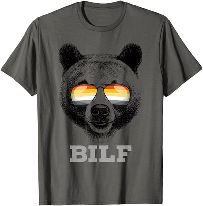 BILF Gay Bear Pride Daddy Grizzly Gift T-Shirt