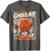 Ghoul Halloween Trick Or Treat SteMi Apparel Halloween Ghoul Lover Spooky Ghost Scary Trick Or Treat T-Shirt - Asphalt Grey