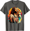 Tribe Of Judah Lion Shirt Lion Of Judah Jesus Christian Faith Men Women Gifts T-Shirt - Asphalt Grey