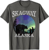 We Love Alaska - T-Shirts & Souvenirs Skagway Alaska - Polar Bear Penguin Souvenir Gift T-Shirt - Asphalt Grey