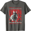 Funny Rabbit I Can No Longer Dine Japanese Rabbit Lovers T-Shirt in Asphalt Grey