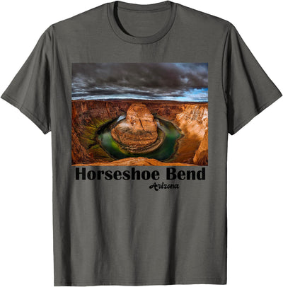 States & Travel Apparel Collection CR Historic Horseshoe Bend Souvenir Page Arizona Lake Powell T-Shirt