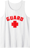 Summer Uniform Apparel Guard Shirt Worker Uniform Costume Tank Top - As Pictured
