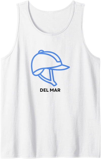 NANKANDOIT Del Mar Horse Racing Del Mar Track Del Mar Horse Racing Racetrack Horse Racing Del Mar CA Tank Top