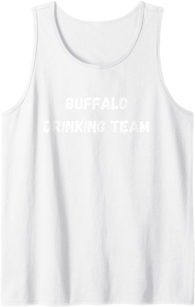Cow Pool Fun Drinking Team Buffalo Tank Top