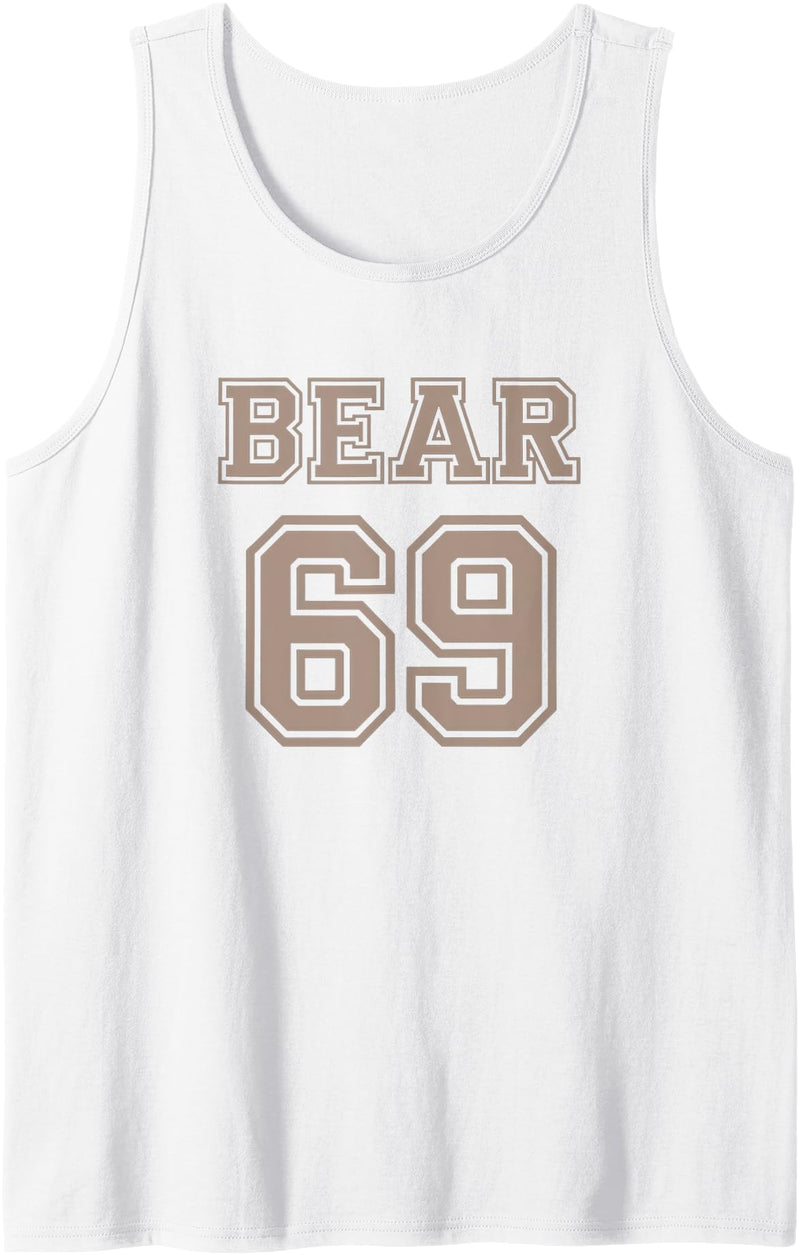 Gay Bear T-Shirts Gay Pride Bear Community lgbtq pride for Cubs - Bear 69 Tank Top - White
