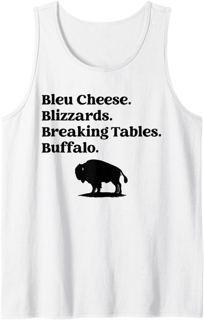 Cow Buffalo New York Traditions Buffalo Ny Souvenir Tank Top