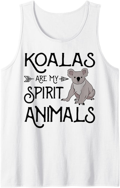 Koalas Are My Spirit Animals Gift Vintage Koala Bear Tank Top