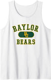 Elite Authentics Baylor Bears Varsity Officially Licensed Tank Top - White