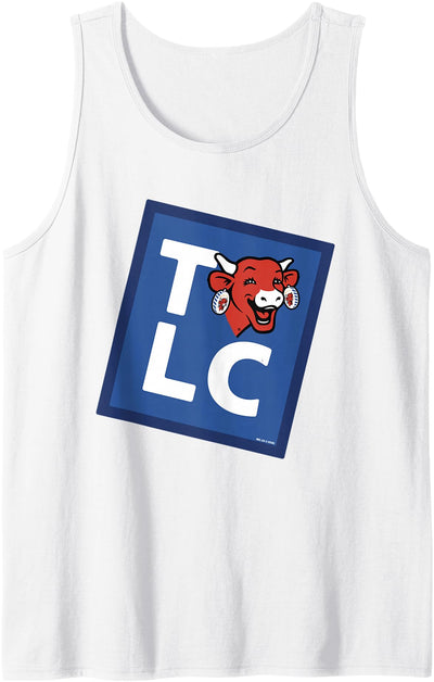 Laughing Cow Cheese Tlc Retro Tile Logo Tank Top