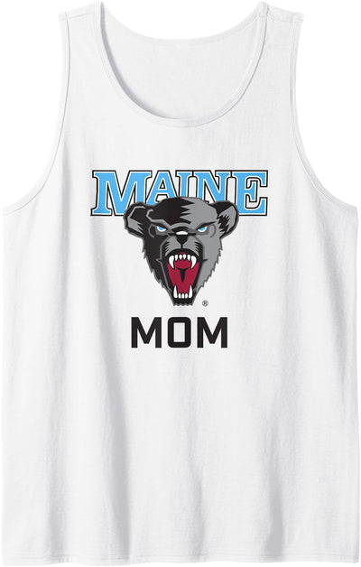University of Maine Black Bears Arched Mom Tank Top