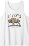 Take Me To The Buffalo River 50th Anniversary Buffalo National River Arkansas Vintage Tank Top - White