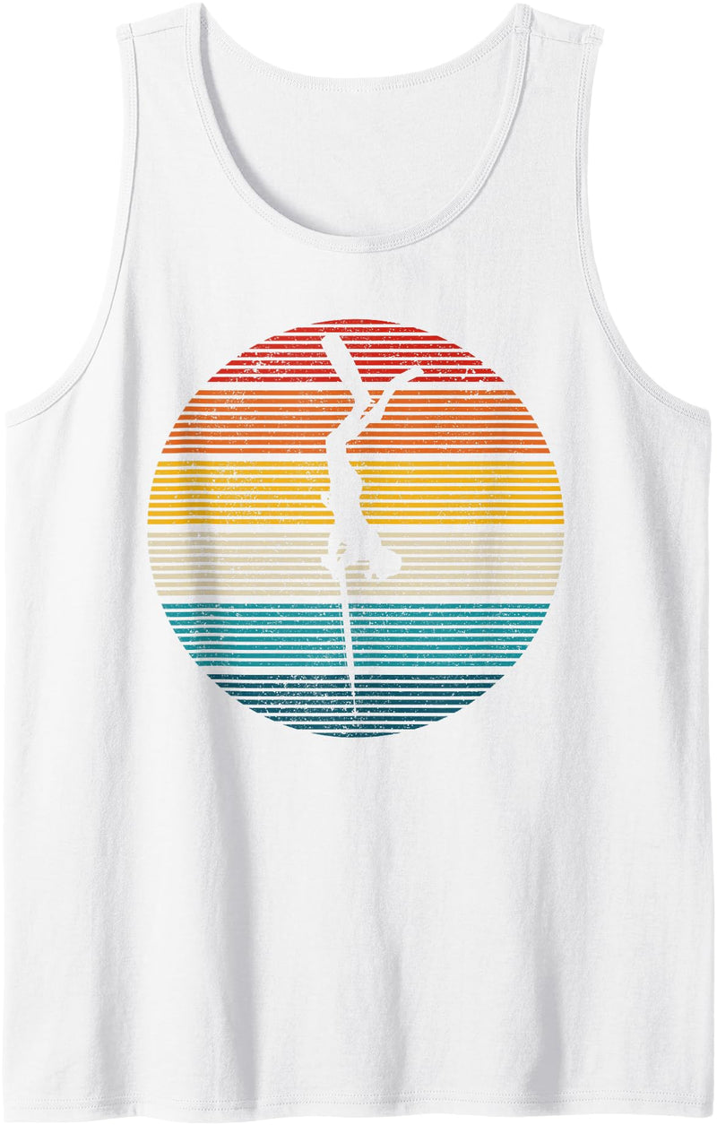 Spearfishing Apparel Co. Spearfishing Vintage Spear Fishing Fisherman Gift Tank Top - White